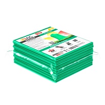 Мешки для мусора 160 л, зеленые, в пачке 10 шт., ПВД, 40 мкм, 900х1100 мм, i-Bag в Нефтеюганске