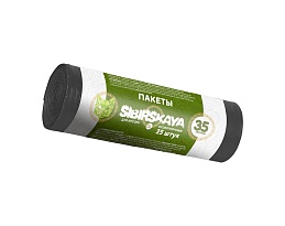 Мешки для мусора 30 л, черные, в рулоне 25 шт., ПНД, 7 мкм, 580х480 мм, SIBIRSKAYA, 101-003 S в Нефтеюганске Мешки для мусора 30 л, черные, в рулоне 25 шт., ПНД, 7 мкм, 580х480 мм, SIBIRSKAYA, 101-003 S в Нефтеюганске