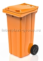 Мусорный контейнер 120 л оранжевый 120 оранжевый в Нефтеюганске Мусорный контейнер 120 л оранжевый 120 оранжевый в Нефтеюганске