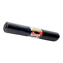 Мешки для мусора 240 л, черные, в рулоне 5 шт., ПВД 80 мкм, 1300х900 мм, МЕШКОFF, 4217 в Нефтеюганске