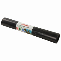 Мешки для мусора 240 л, черные, в рулоне 10 шт., ПВД 50 мкм, 1400х900 мм, LAIMA, 605337 в Нефтеюганске
