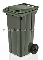 Мусорный контейнер 120 л зеленый в Нефтеюганске Мусорный контейнер 120 л зеленый в Нефтеюганске
