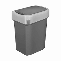 Контейнер для мусора Smart Bin 10 л (серый) 10 серый в Нефтеюганске