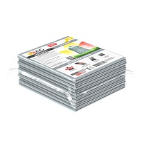 Мешки для мусора 160 л, светло-серые, в пачке 10 шт., ПВД, 40 мкм, 900х1100 мм, i-Bag в Нефтеюганске